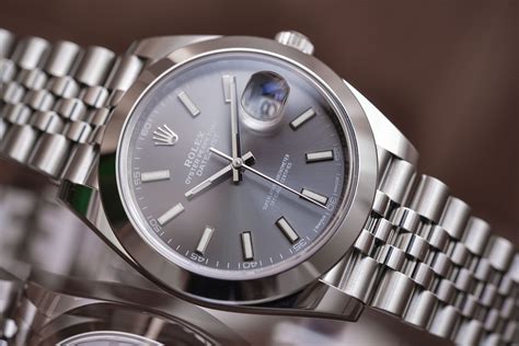 rolex datejust 41 jubilee steel